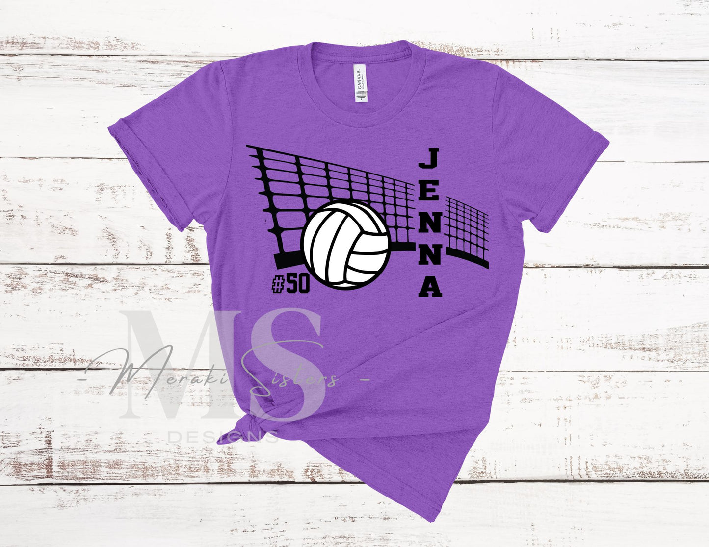 Emerald Coast Volleyball Club Tee (Design 4)