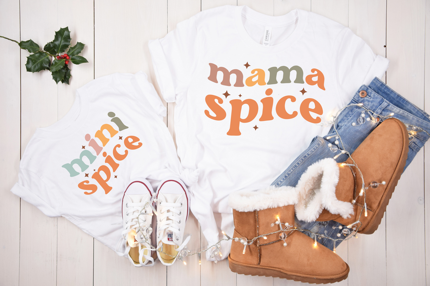 Mama Spice & Mini Spice Tee Combo