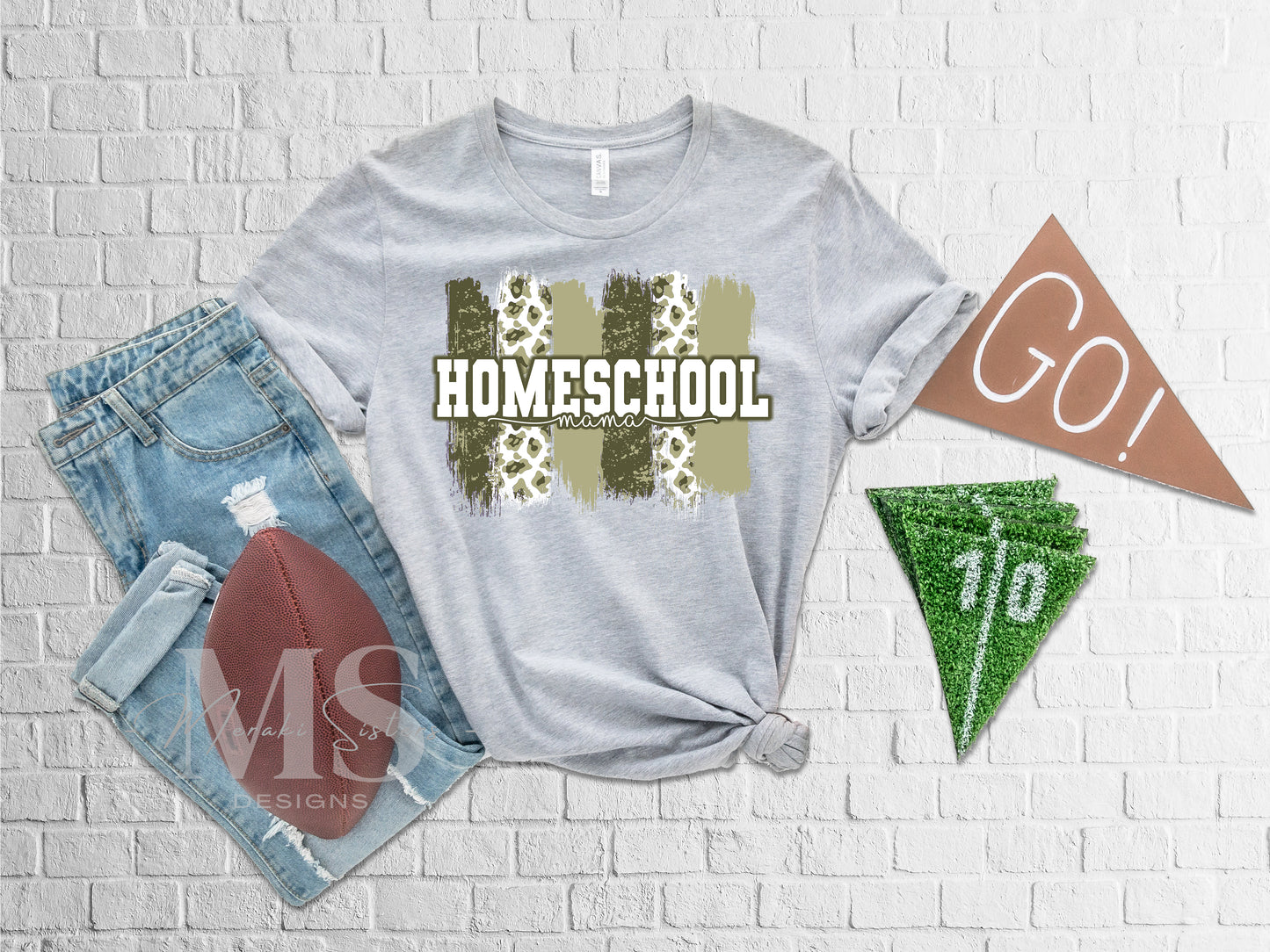 Homeschool Mama Team Spirit Tee