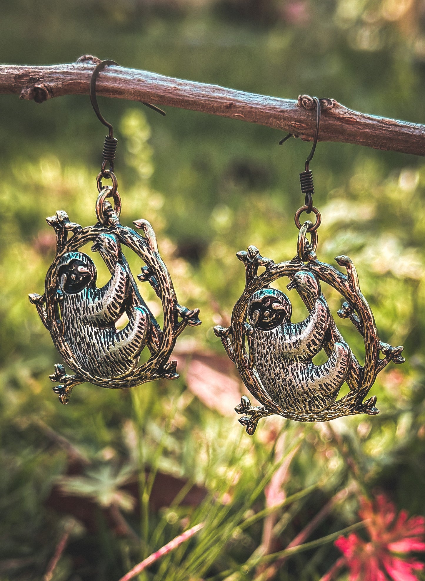 Sloth Dangle Earrings