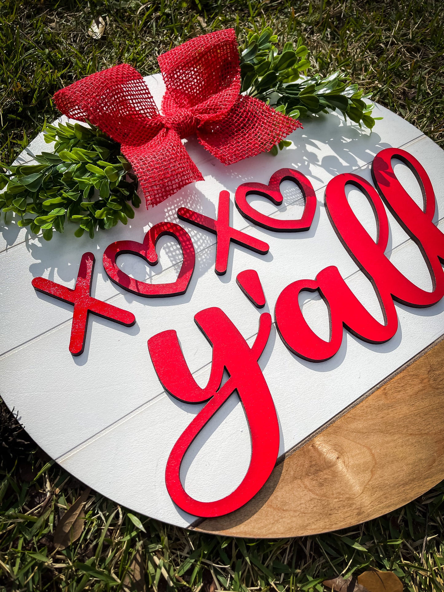 XOXO y’all Door Hanger