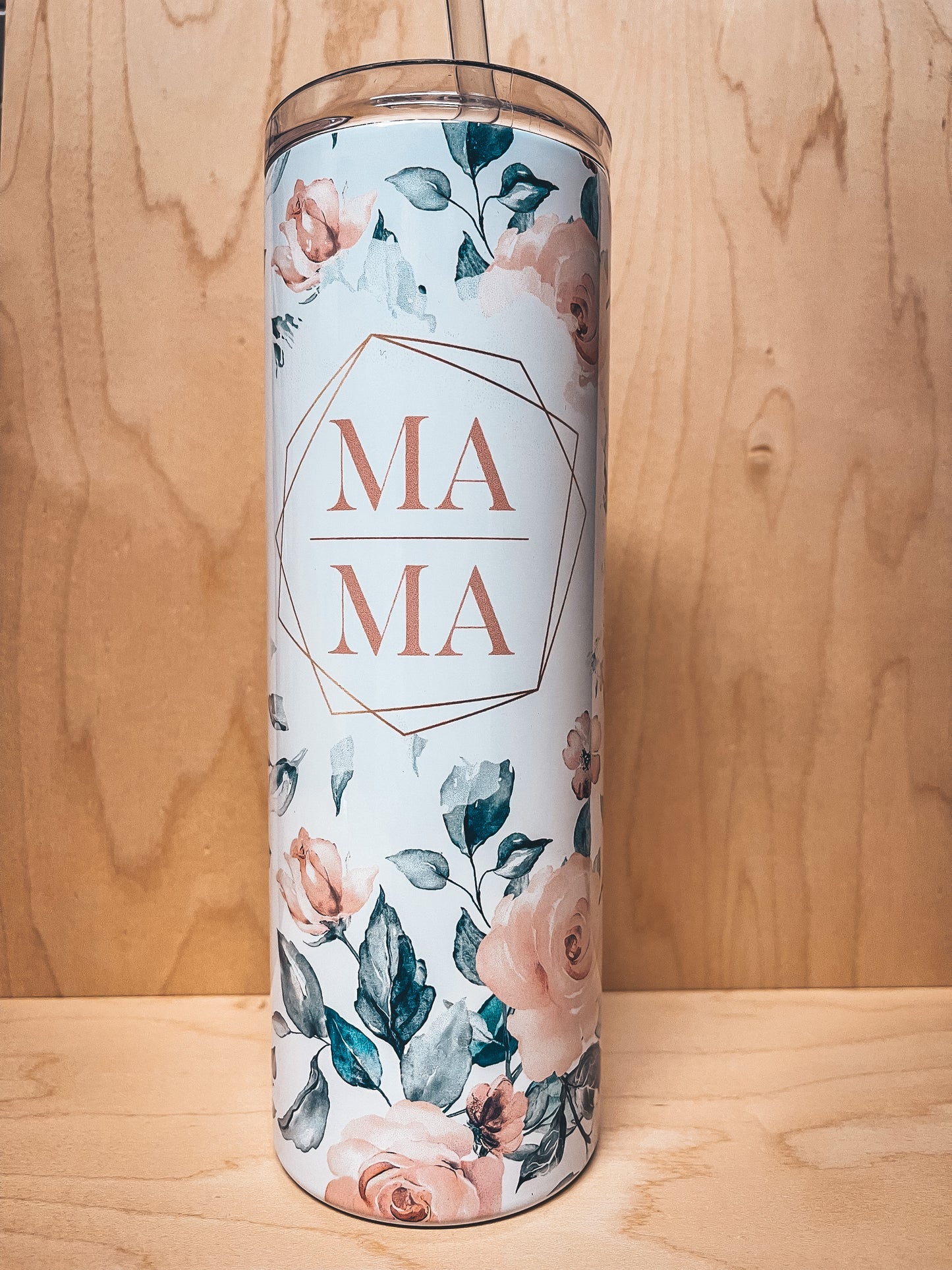 Floral MAMA Tumbler