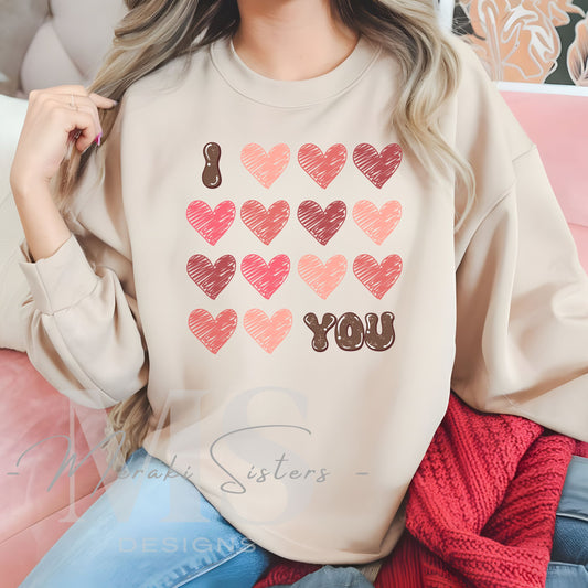 I <3 You Sweatshirt