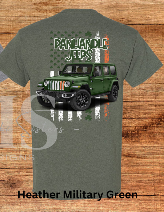 Panhandle Jeeps St. Patrick's Day Tee