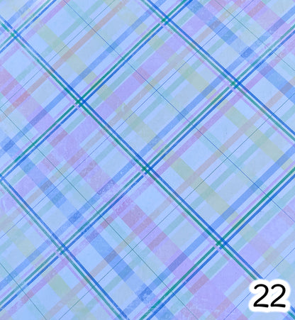 Patterned Bunny Easter Basket Charm