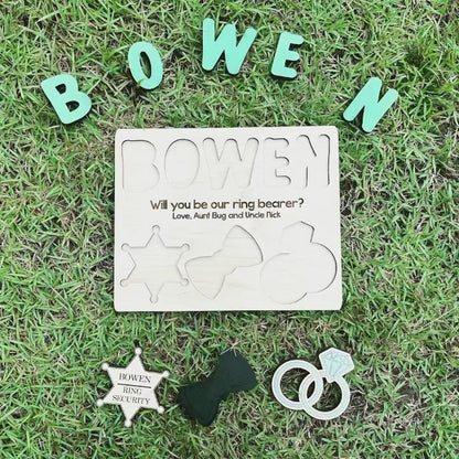 Ring Bearer Proposal Puzzle