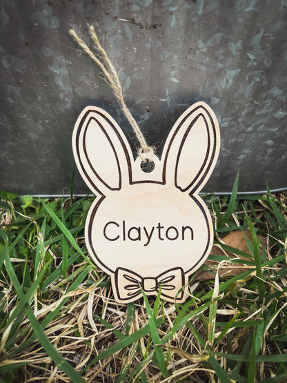 Bunny Easter Basket Charm