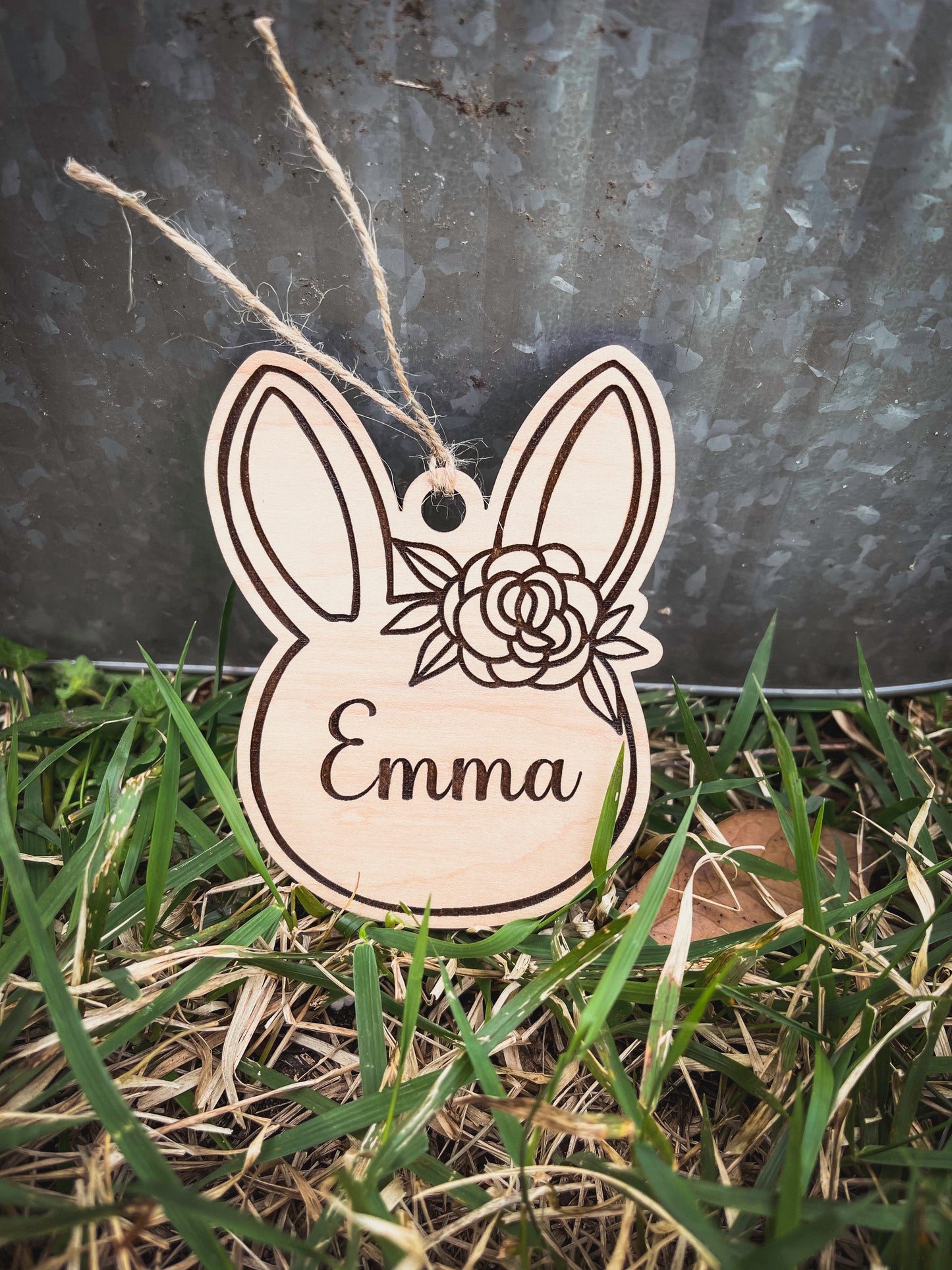 Bunny Easter Basket Charm