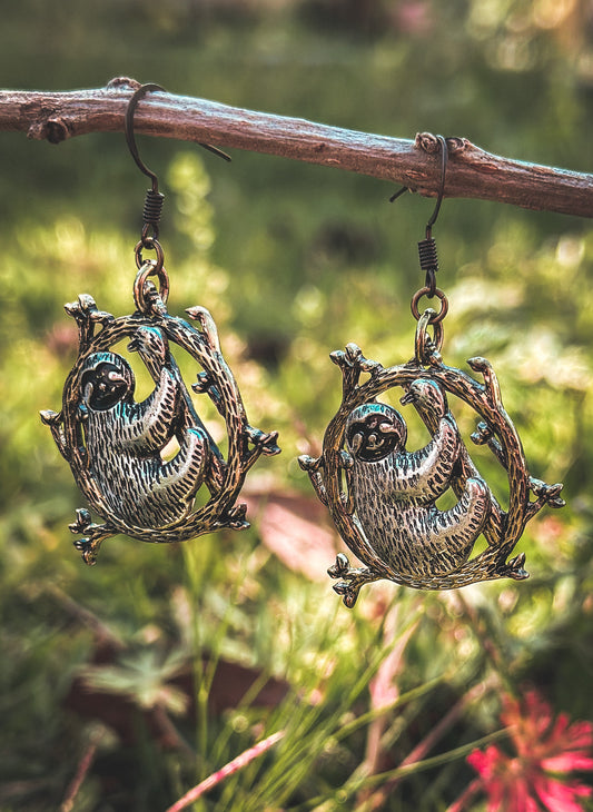 Sloth Dangle Earrings