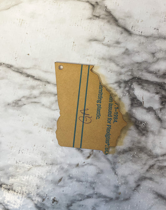 Clear Acrylic GA State