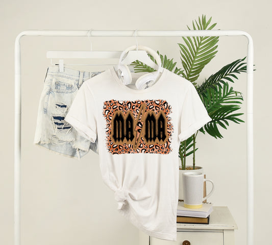 Leopard Rock MAMA Tee