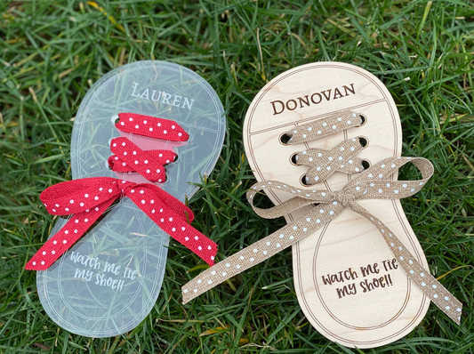 Watch Me Tie My Shoe Practice Shoe