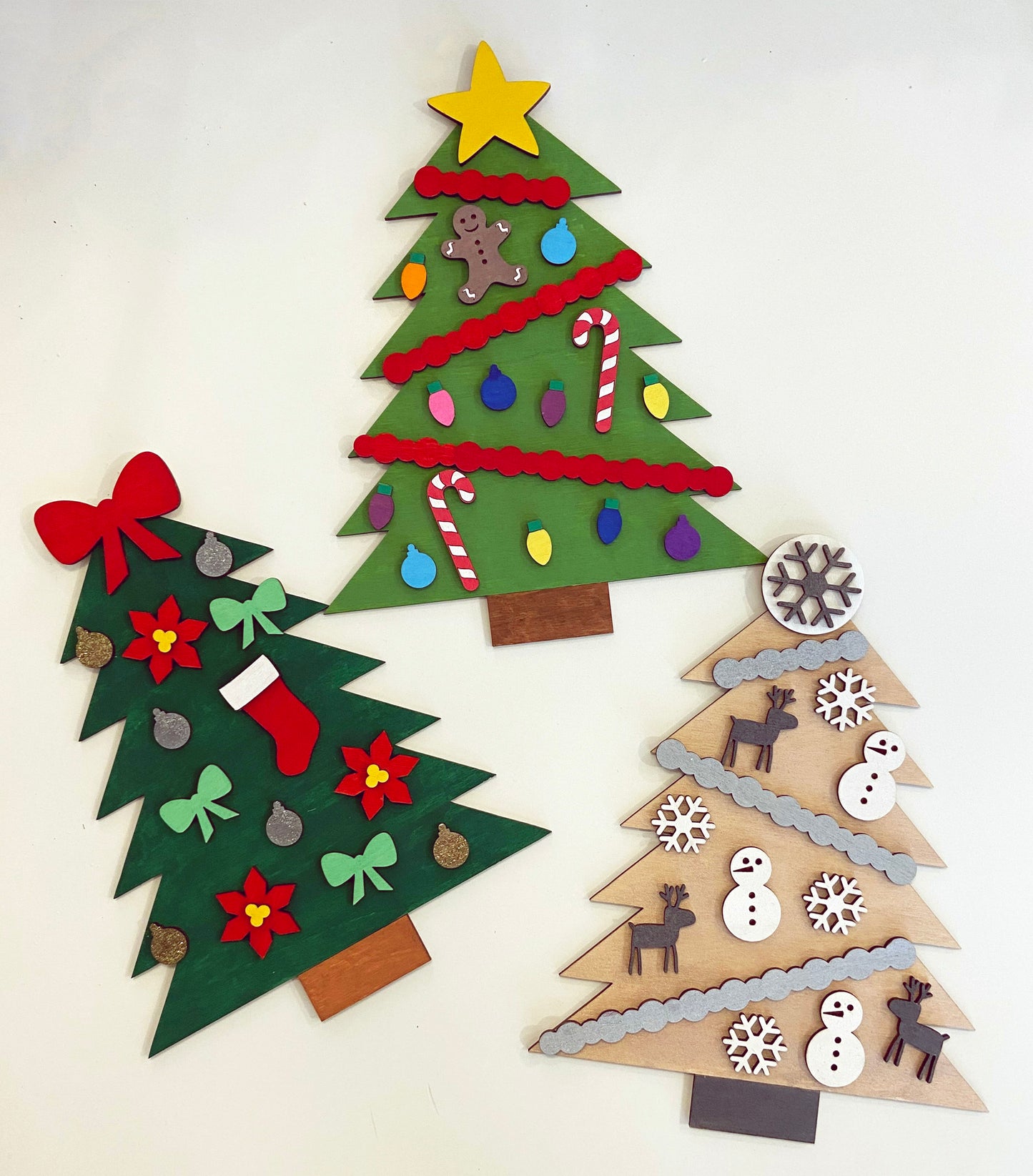 Wood Christmas Tree DIY (NO Paint)