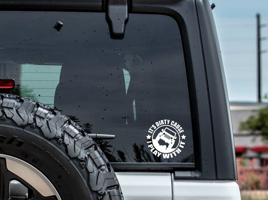 It's Dirty Jeep Decal