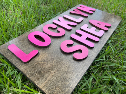 Double Line Double Name Puzzle