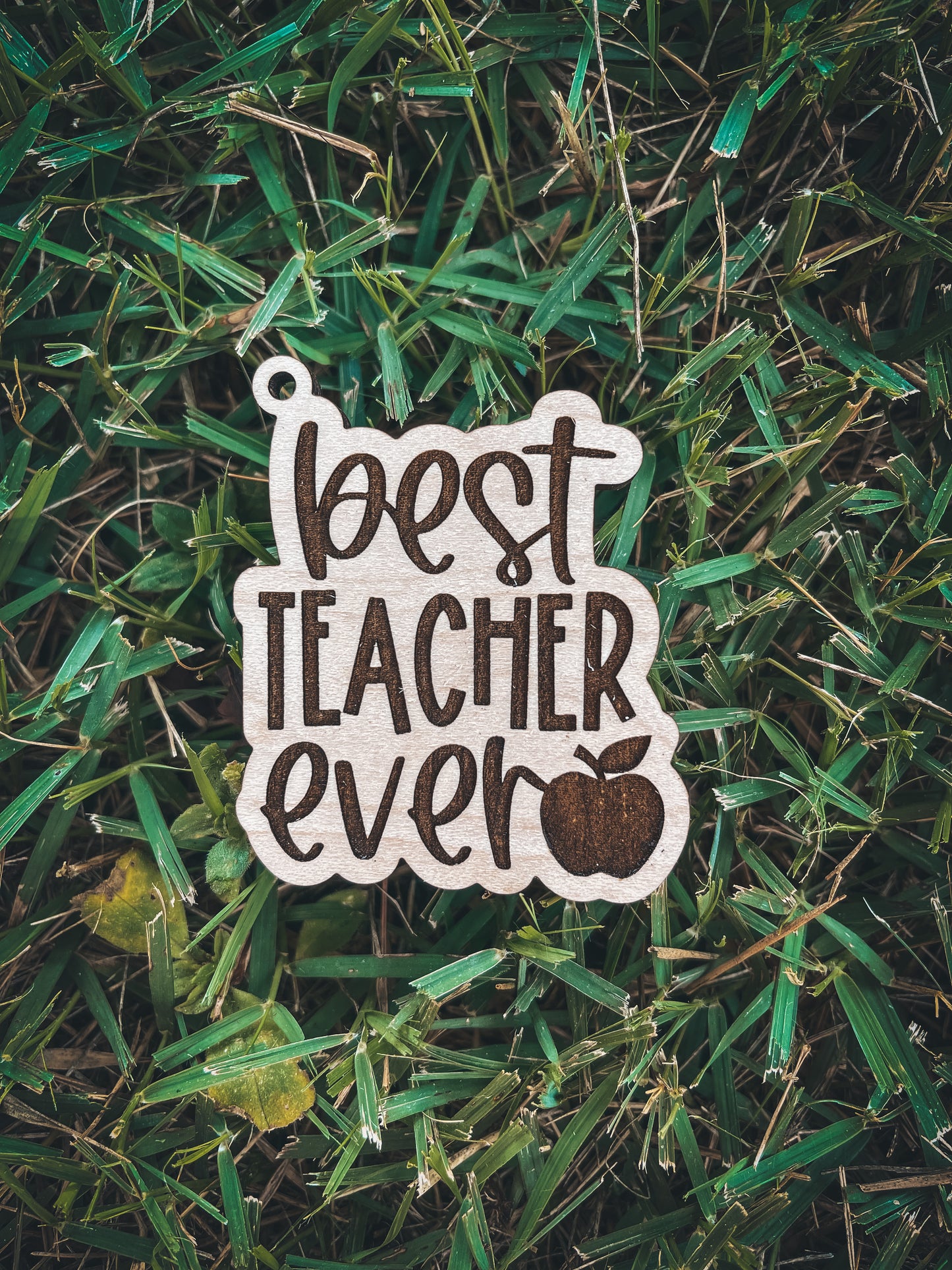 Teacher Key Chain with Tassel