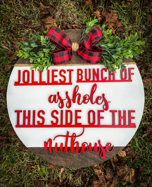 Jolliest Bunch Door Hanger