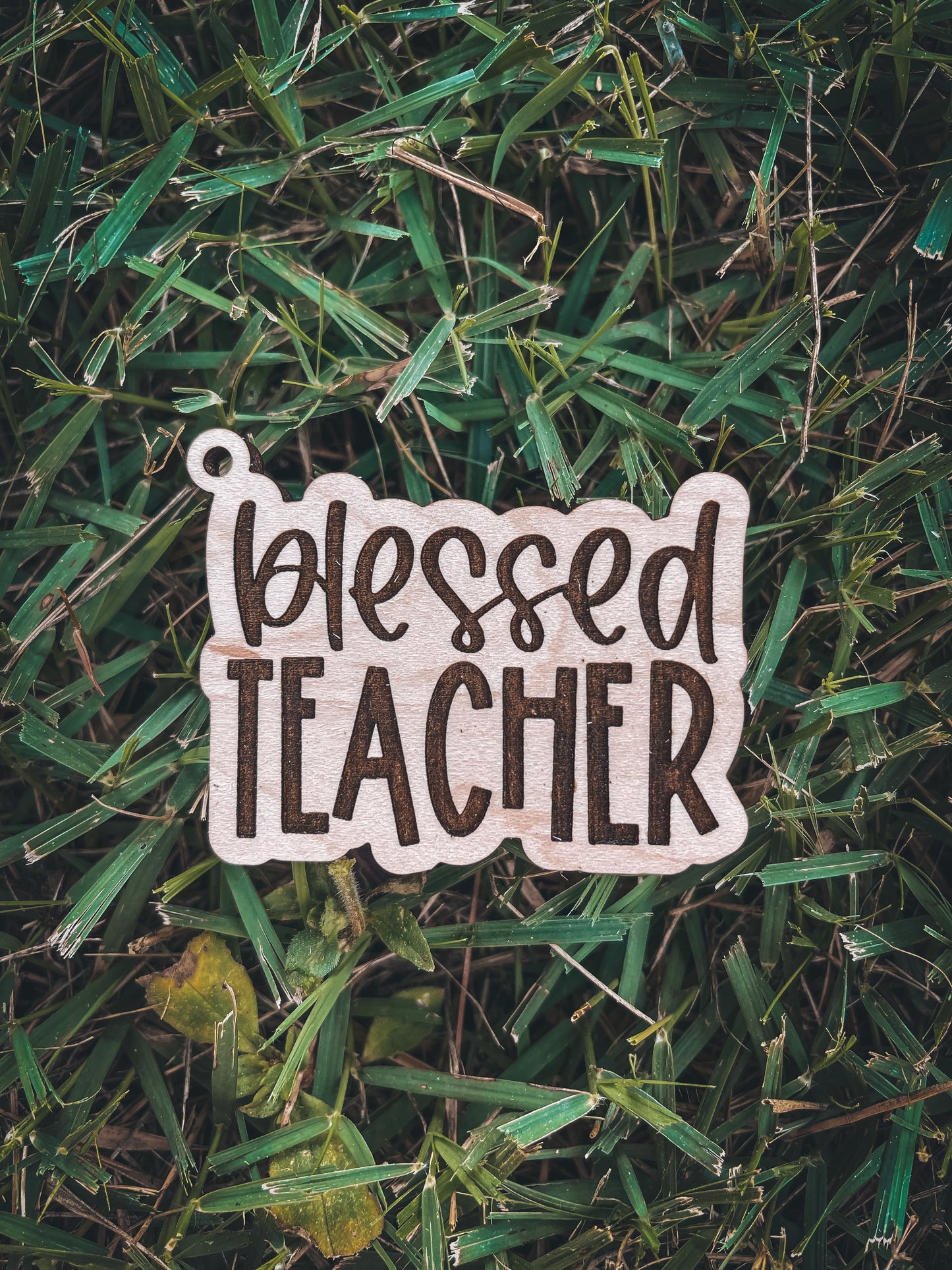 Teacher Key Chain with Tassel