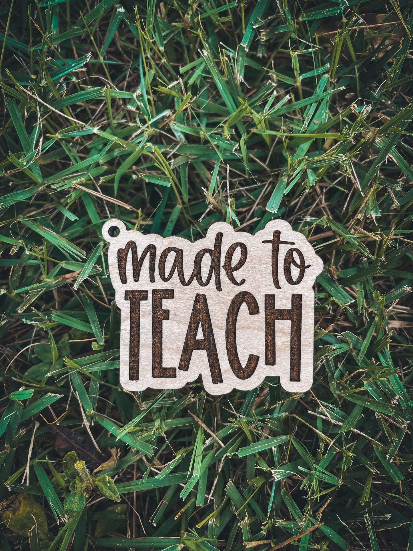 Teacher Key Chain with Tassel