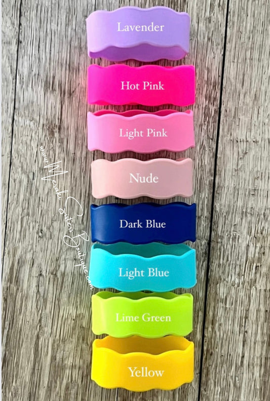 Engraved Silicone Cup Bands