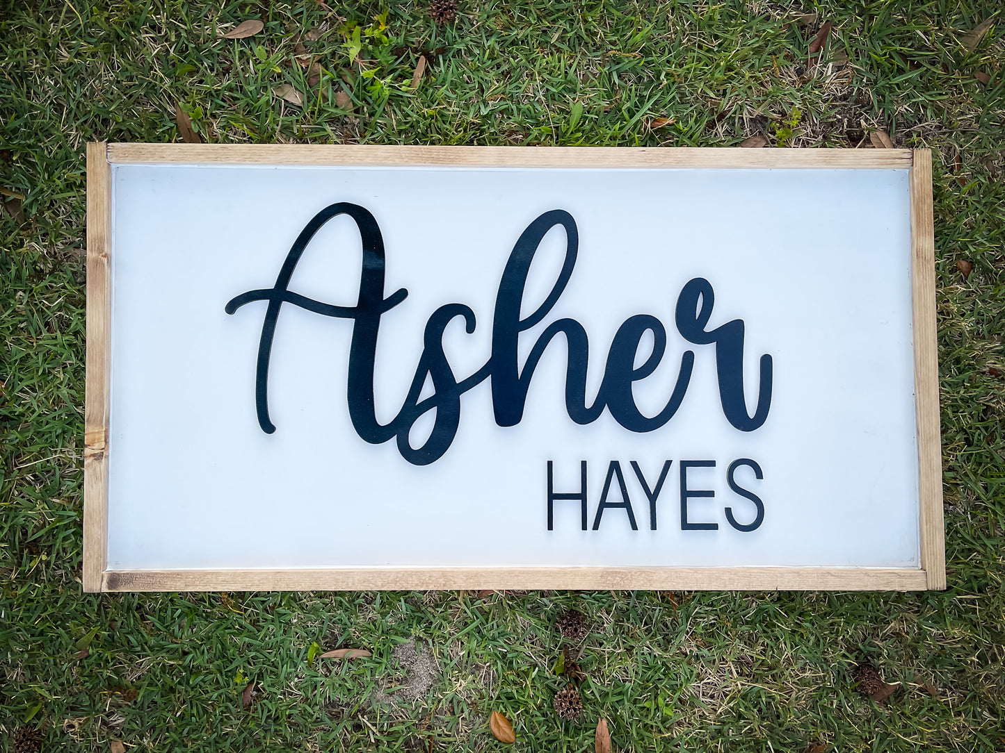 Oversized Nursery Sign