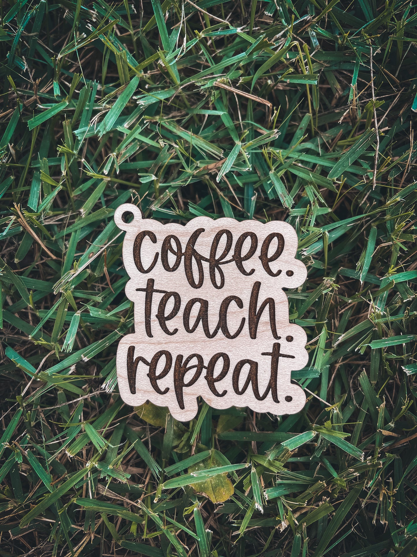 Teacher Key Chain with Tassel