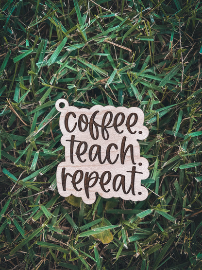 Teacher Key Chain with Tassel