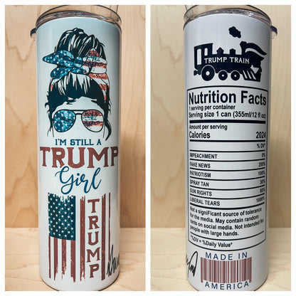 DT Nutritional Facts Tumbler