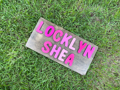 Double Line Double Name Puzzle