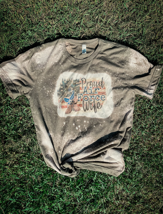 Proud Air Force Wife Tee