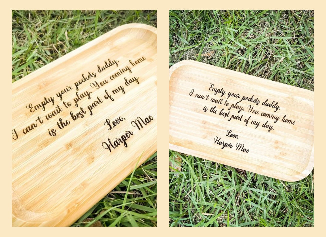 Personalized Engraved Tray