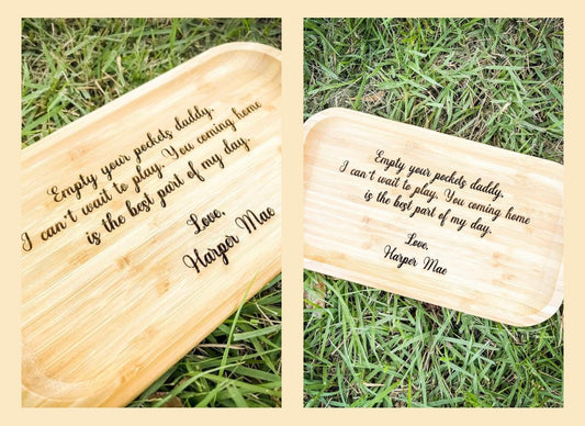 Personalized Engraved Tray