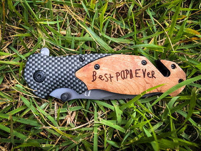 Engraved Pocket Knife