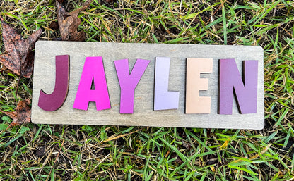 Single Line Single Name Puzzle