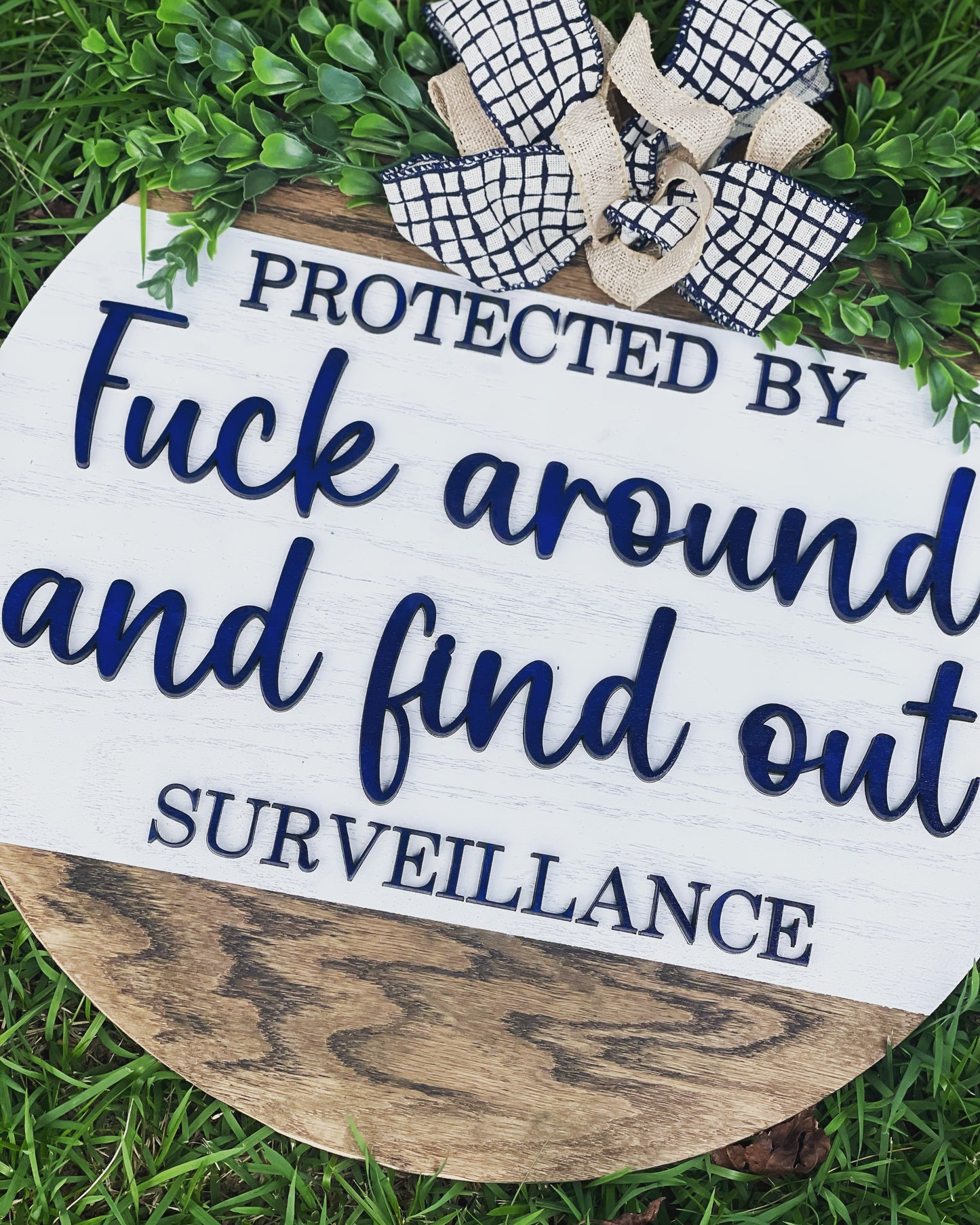 Protected By Door Hanger