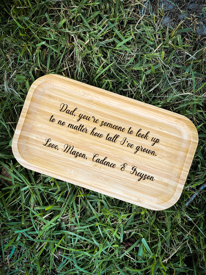 Personalized Engraved Tray