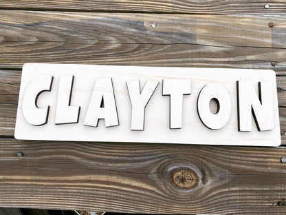 Name Puzzle DIY (UNFINISHED)